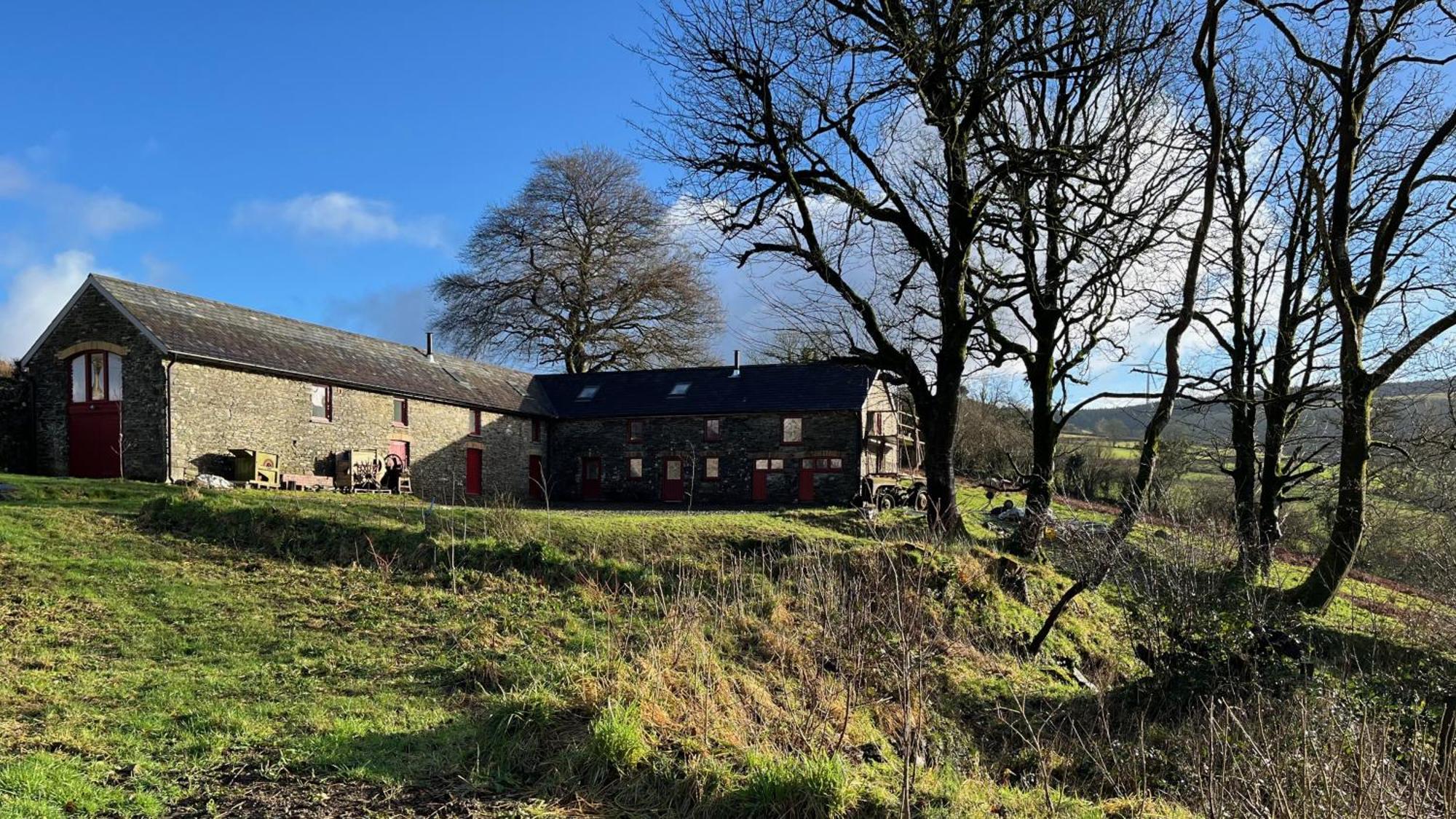 Charming Countryside Barn Lägenhet Pencader  Exteriör bild