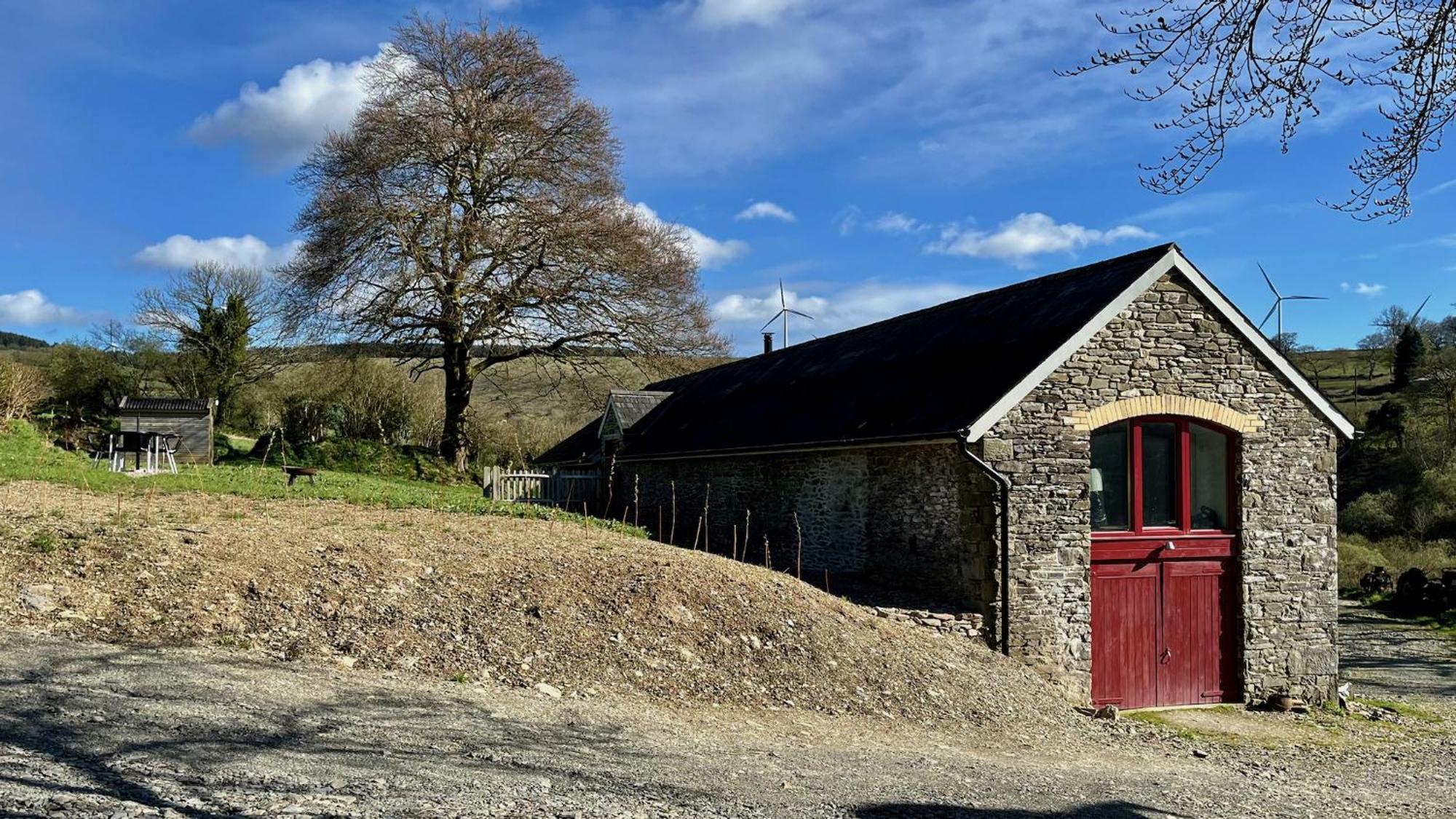 Charming Countryside Barn Lägenhet Pencader  Exteriör bild