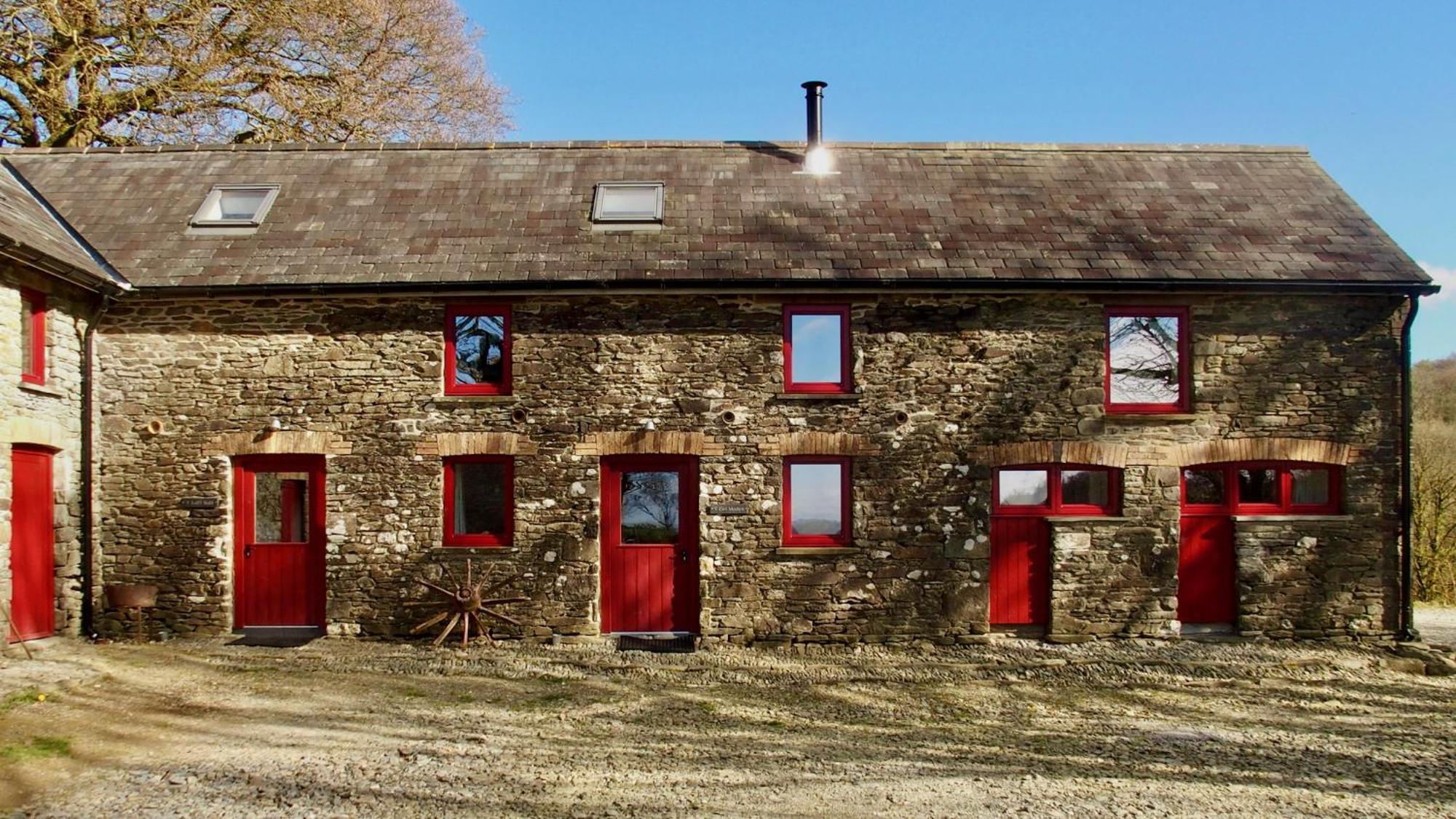 Charming Countryside Barn Lägenhet Pencader  Exteriör bild